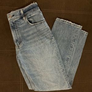 Abercrombie 90s straight ultra high rise jeans